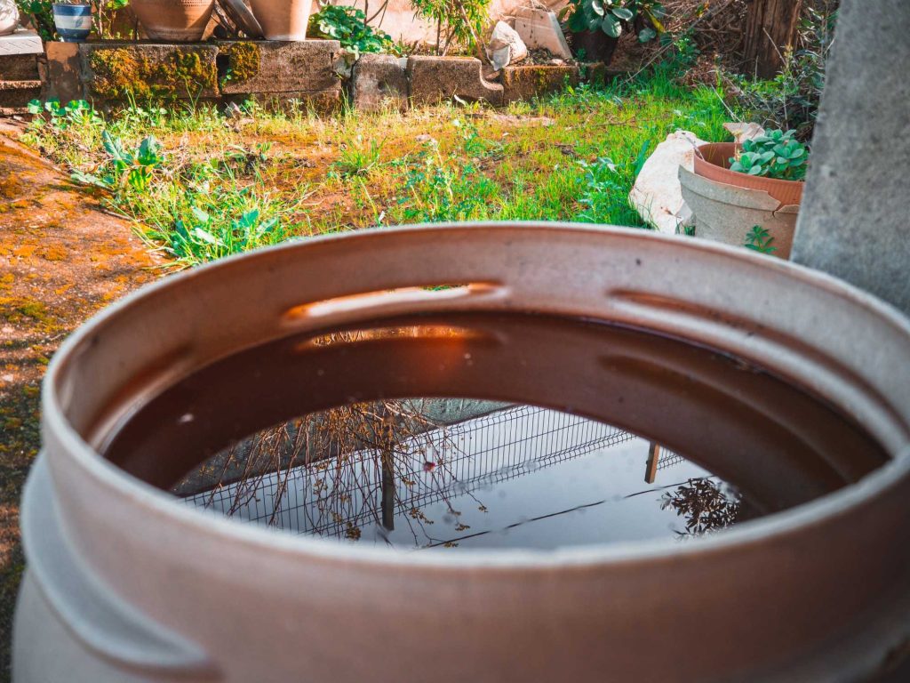 presence of stagnant water