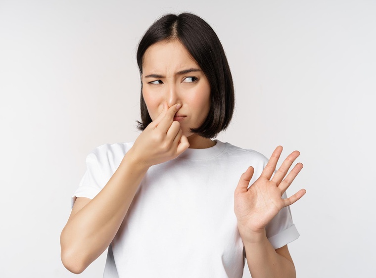 unusual odours